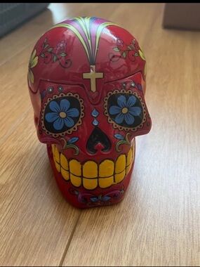 4” Sugar Skull Decorative Box